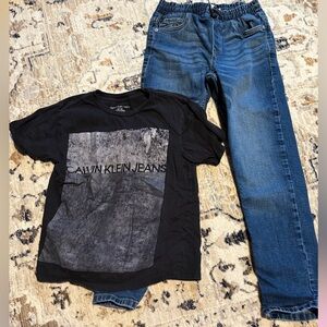 Calvin Klein Boys Outfit Size 8
